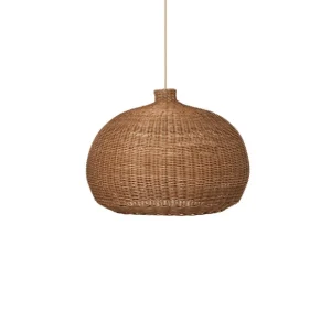 Ferm Living Suspensions>Abat-Jour Belly Rotin - O 54 Cm - Naturel