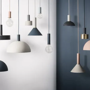 Ferm Living Abat-Jours>Abat-Jour Cone - Gris Clair