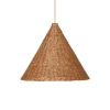 Ferm Living Abat-Jours>Abat-Jour Suspension Dou Rotin - O 45 Cm - Naturel