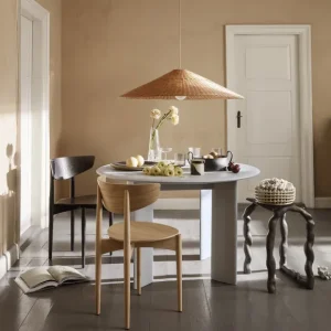 Ferm Living Suspensions>Abat-Jour Tresse Dou Rotin - O 90 Cm - Naturel