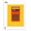 Image Republic Affiches & Tableaux>Affiche Le Duo 70'S Tape Recorder - 40 X 50 Cm