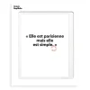 Image Republic Affiches & Tableaux>Affiche Loic Prigent Elle Est Parisienne - 30 X 40 Cm