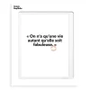 Image Republic Affiches & Tableaux>Affiche Loic Prigent On N'A Qu'Une Vie - 30 X 40 Cm