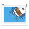 Image Republic Affiches & Tableaux>Affiche Monsieur Z Love Boat - 40 X 50 Cm