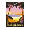 Image Republic Affiches & Tableaux>Affiche Monsieur Z Porquerolles - 40 X 50 Cm