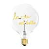 Elements Lighting Accessoires Électriques>Ampoule La Vie Est Belle E27 - Ambre