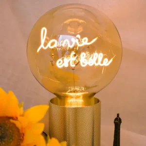 Elements Lighting Accessoires Électriques>Ampoule La Vie Est Belle E27 - Ambre