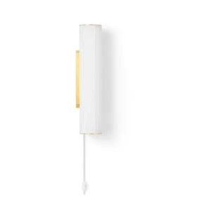 Ferm Living Appliques Murales>Applique Vuelta - 40 Cm - Blanc & Dore