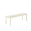 Muuto Poufs & Bancs>Banc Linear Steel Off-White - 170 X 34 Cm