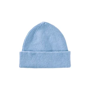 Le Bonnet Couvre-Chefs>Bonnet En Laine Caregora - Bleu Clair