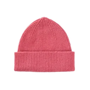 Le Bonnet Couvre-Chefs>Bonnet En Laine Melangee - Fuchsia