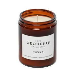 Geodesis Bougies, Bougeoirs Et Allumettes>Bougie Vegetale Parfumee - Tonka