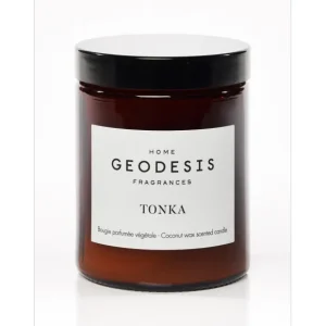 Geodesis Bougies, Bougeoirs Et Allumettes>Bougie Vegetale Parfumee - Tonka