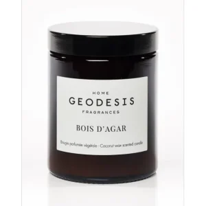 Geodesis Bougies, Bougeoirs Et Allumettes>Bougie Vegetale Parfumee - Bois D'Agar