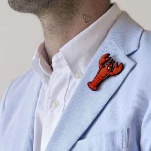 Macon&Lesquoy Broches & Pin's>Broche Homard