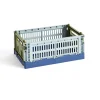 Hay Paniers & Boîtes>Caisse Crate Mix S - Dusty Bleu