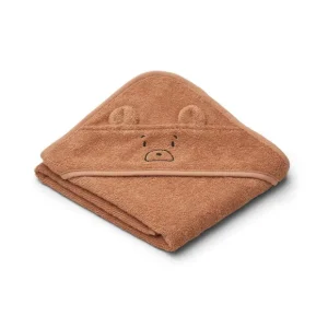 Liewood Langes & Accessoires>Cape De Bain Albert Ours En Coton Biologique - Rose