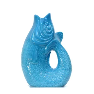 Sélectionné par Fleux Vases>Carafe / Vase Monsieur Carafon Poisson - Lagoon