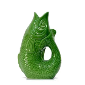 Sélectionné par Fleux Vases>Carafe / Vase Monsieur Carafon Poisson - Vert Bay