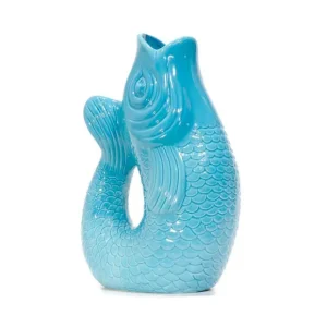 Sélectionné par Fleux Vases>Carafe / Vase Monsieur Carafon Poisson - Lagoon