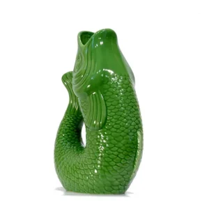 Sélectionné par Fleux Vases>Carafe / Vase Monsieur Carafon Poisson - Vert Bay