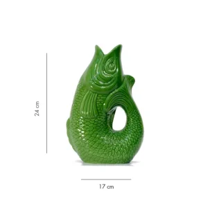 Sélectionné par Fleux Vases>Carafe / Vase Monsieur Carafon Poisson - Vert Bay