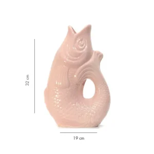 Sélectionné par Fleux Vases>Carafe / Vase Monsieur Carafon Poisson - Rose