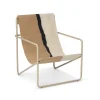 Ferm Living Chaises & Fauteuils Enfant>Chaise Enfant Desert Cashmere / Soil