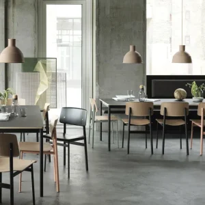 Muuto Chaises>Chaise Loft - Noir & Chene