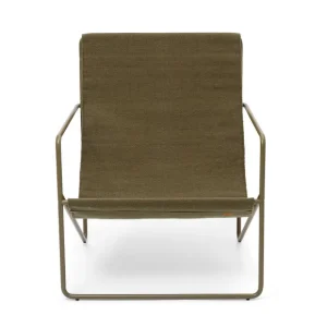 Ferm Living Fauteuils & Repose-Pieds>Chaise Lounge Desert Olive / Olive