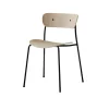 And Tradition Chaises>Chaise Pavilion Av1 Chene - Pieds Noirs