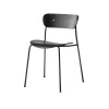 And Tradition Chaises>Chaise Pavilion Av1 Chene - Noir