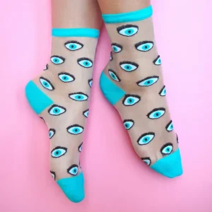 Coucou Suzette Chaussettes>Chaussettes Transparentes 35/40 - Oeil