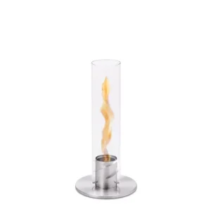 Höfats Lampes De Table>Cheminee / Feu De Table Spin 90 - O 19 X 40,5 Cm - Argent