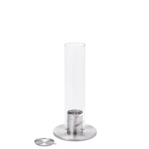 Höfats Lampes De Table>Cheminee / Feu De Table Spin 90 - O 19 X 40,5 Cm - Argent