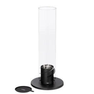 Höfats Lampes De Table>Cheminee / Feu De Table Spin 120 - O 23 X 54 Cm - Noir