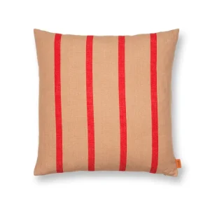 Ferm Living Coussins>Coussin Grand - Camel/Rouge