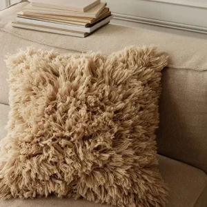 Ferm Living Coussins>Coussin Meadow A Poils Longs - Sable Clair - 50 X 50 Cm