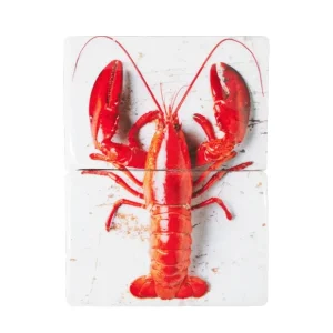 Stigerwoods Art Mural>Décoration Murale Homard Rouge / Fond Blanc - 29 X 40 Cm