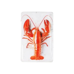 Stigerwoods Art Mural>Décoration Murale Homard Rouge / Fond Blanc - 20 X 29 Cm