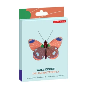 Studio Roof Art Mural>Décoration Murale Papillon Delias En Carton Recycle