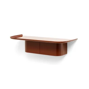 Hay Etagères>Etagere Murale Korpus - L 60 X P 25 X H 14 Cm - Brique Rouge