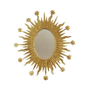 Boncoeurs Miroirs>Exvoto Miroir Celeste Or