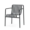 Hay Chaises>Fauteuil Dining Palissade En Acier Poudre - Anthracite