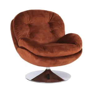 Sélectionné par Fleux Fauteuils & Repose-Pieds>Fauteuil Memento En Velours - 81 X 86 X 83 Cm - Fox