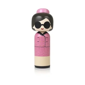 Lucie Kaas Sculptures & Figurines>Figurine En Bois Kokeshi Sketch.Inc Jackie - 16.5 Cm