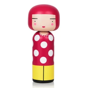 Lucie Kaas Sculptures & Figurines>Figurine En Bois Kokeshi Sketch.Inc Dot