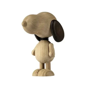 BoyHood Sculptures & Figurines>Figurine Snoopy - Chene, Detail Fume - 22 Cm