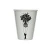 Helen B Carafes & Verres>Gobelet Fille Avec Fleurs En Porcelaine