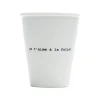 Helen B Carafes & Verres>Gobelet "Je T'Aime A La Folie" En Porcelaine